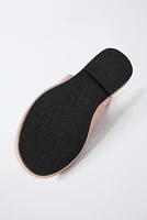 LACE-UP SLINGBACK BALLET FLATS