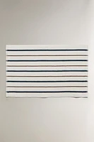 TAPIS DE BAIN RAYURES COLORÉES