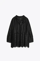 ZW COLLECTION EMBROIDERED BLOUSE