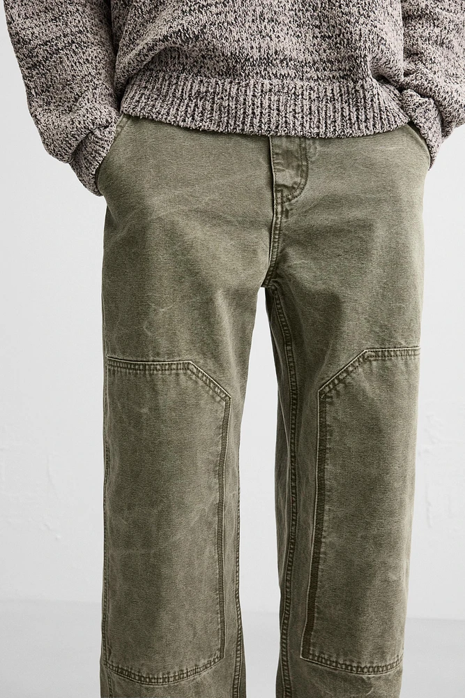 PANTALON DE TRAVAIL DÉLAVÉ