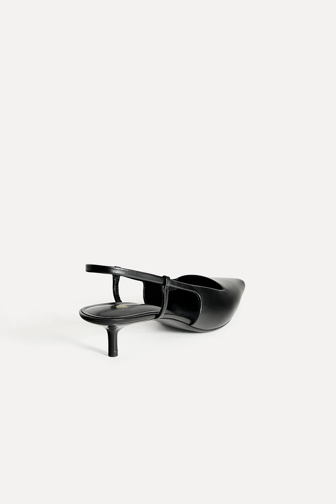 LEATHER SLINGBACKS 50TH ANNIVERSARY