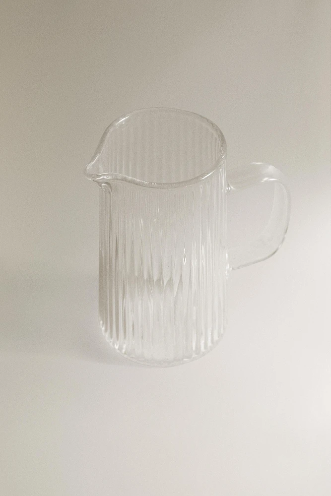 POT À LAIT BOROSILICATE RELIEF