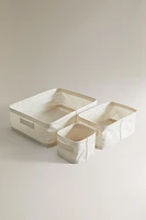 LINEN ORGANIZER BASKET