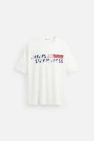 TEXT PRINT T-SHIRT