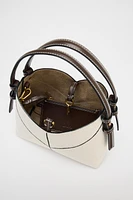 CONTRAST CANVAS MINI SHOPPER
