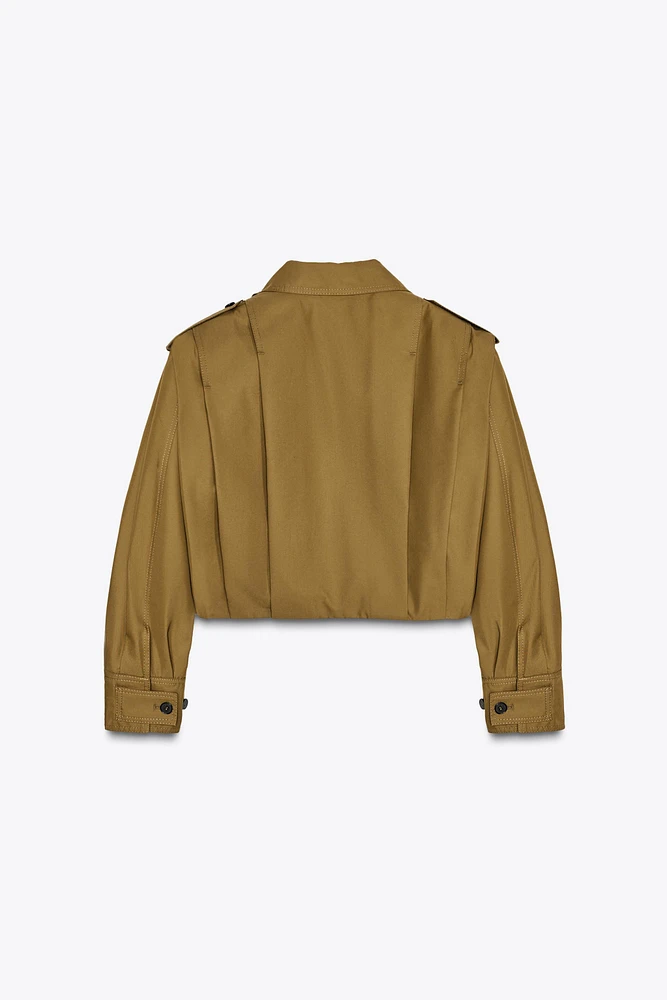 ZW COLLECTION PLEATED JACKET