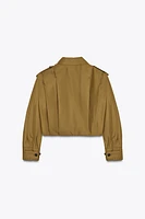ZW COLLECTION PLEATED JACKET