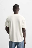 BUTTON NECK T-SHIRT