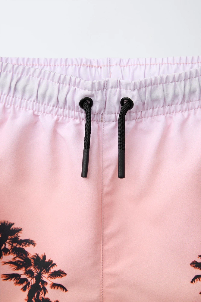 6-14 YEARS/ PHOTOGRAPHIC SWIM SHORTS