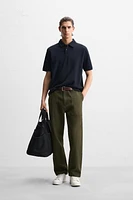 TEXTURED POLO