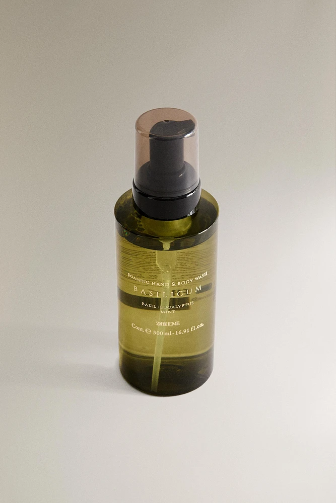(500 ML) SAVON LIQUIDE MOUSSE BASILICUM