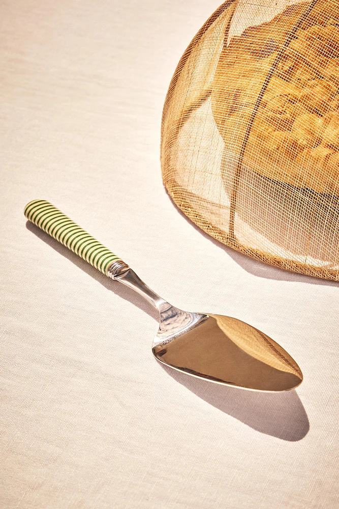 PELLE À TARTE MANCHE RAYURES
