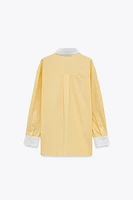 OVERSIZED POPLIN SHIRT
