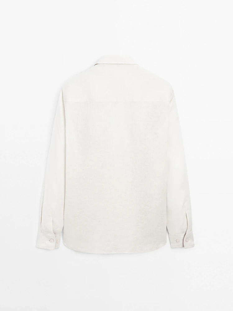 Surchemise légère 100 % lin - Limited Edition