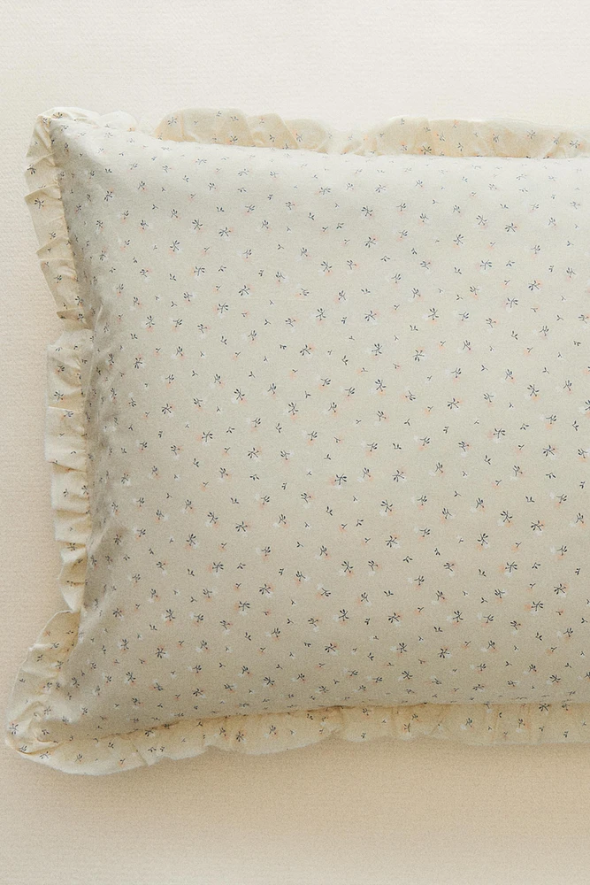 TAIE D’OREILLER ENFANT VOLANT FLEUR