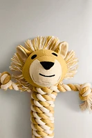 KNOTTED LION DOG CHEW TOY