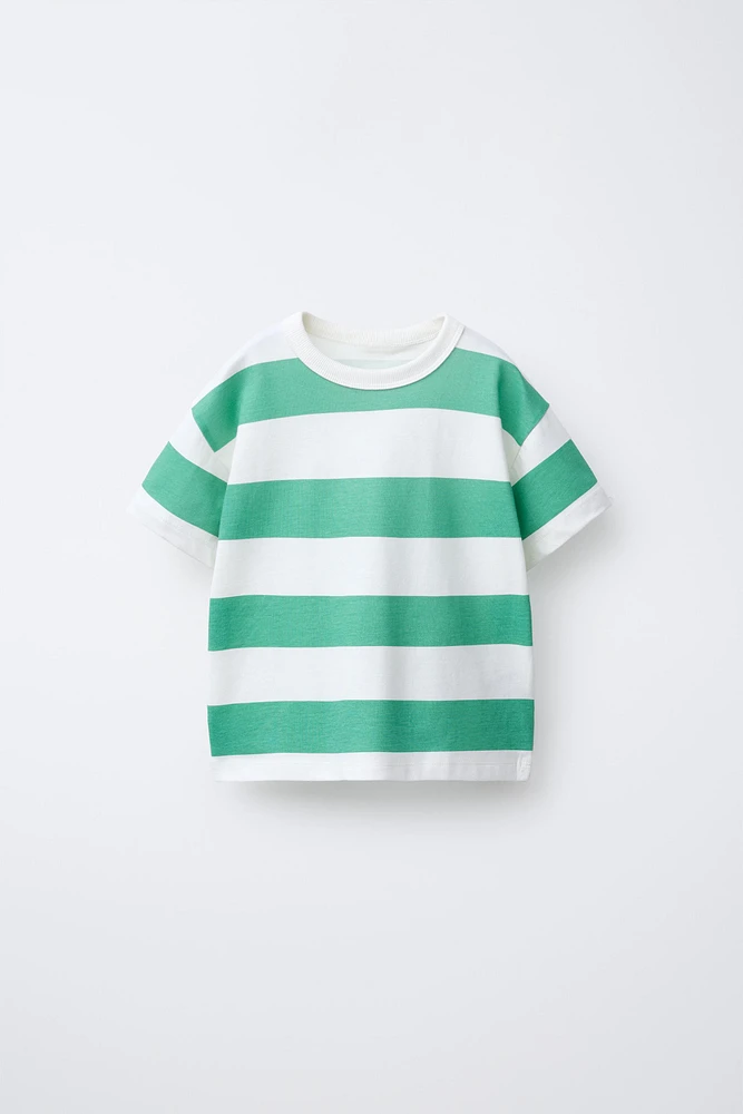 BASIC STRIPED T-SHIRT