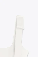 TOP LACETS STRETCH