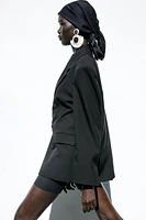 VESTE OVERSIZE À ÉPAULETTES