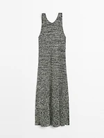 Long flecked knit dress - Limited Edition