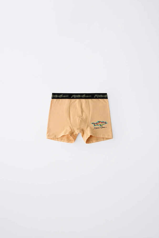 6-14 ANS/ LOT DE DEUX BOXERS MAUI & SONS ®
