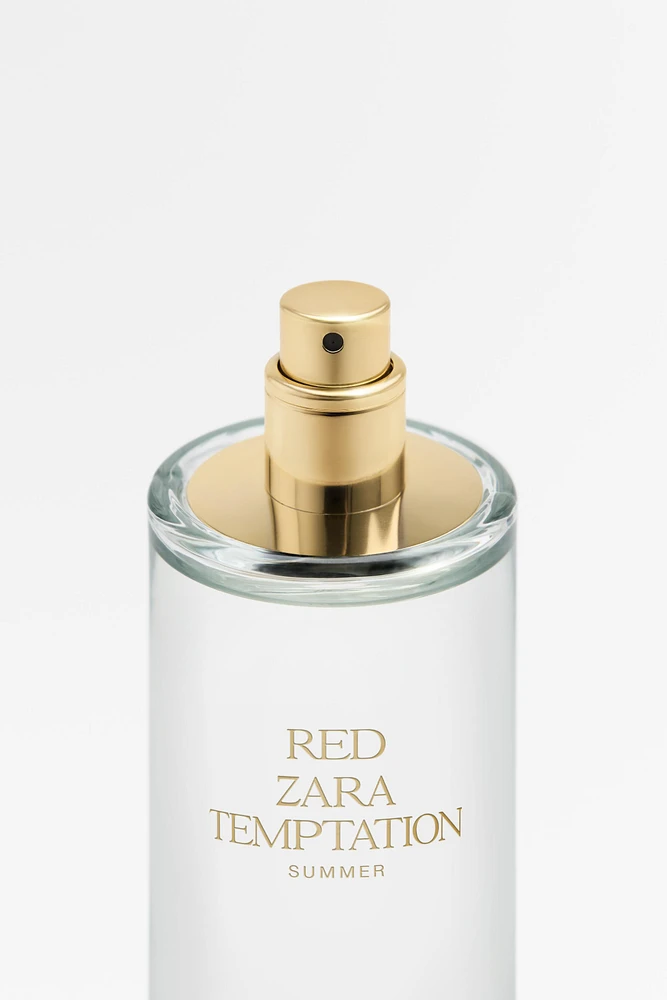 RED ZARA TEMPTATION SUMMER EDP 80 ML (2,71 FL. OZ).