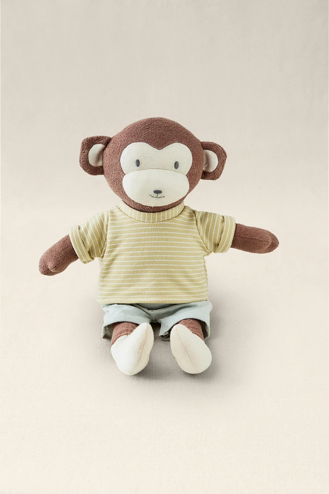 PELUCHE ENFANT SINGE MUSICAL