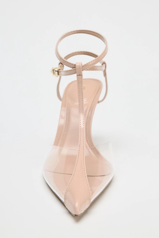 VINYL SLINGBACK SHOES