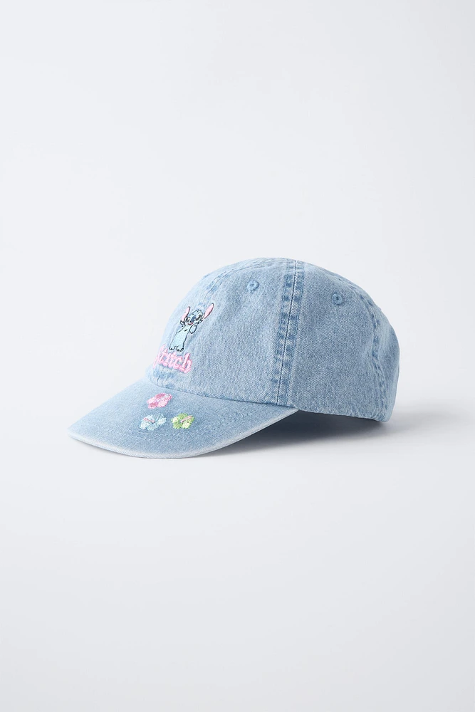 LILO & STITCH © DISNEY EMBROIDERED DENIM CAP