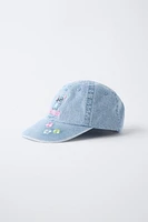 LILO & STITCH © DISNEY EMBROIDERED DENIM CAP