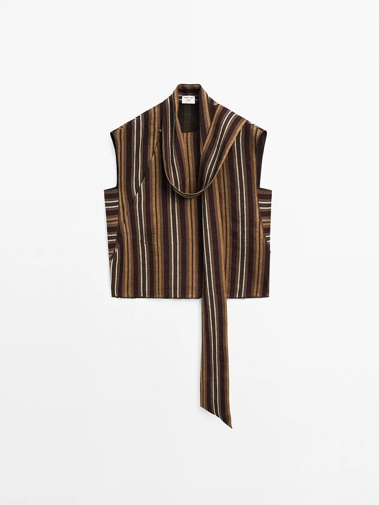 Striped flowing blouse - Studio