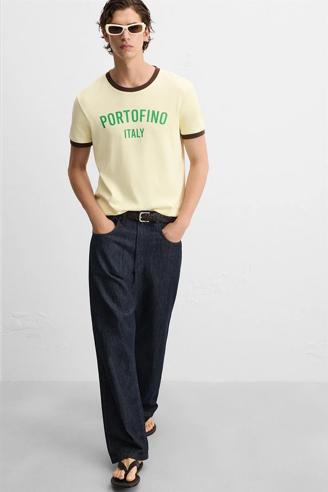 LIGHTWEIGHT BAGGY FIT JEANS