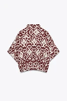 PRINTED SHORT SHIRT