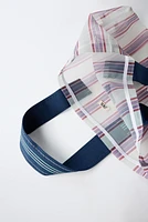 LARGE STRIPED BAG