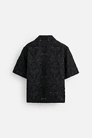 GEOMETRIC JACQUARD SHIRT