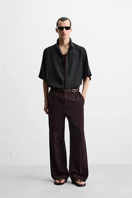 RELAXED FIT FLOWY SHIRT