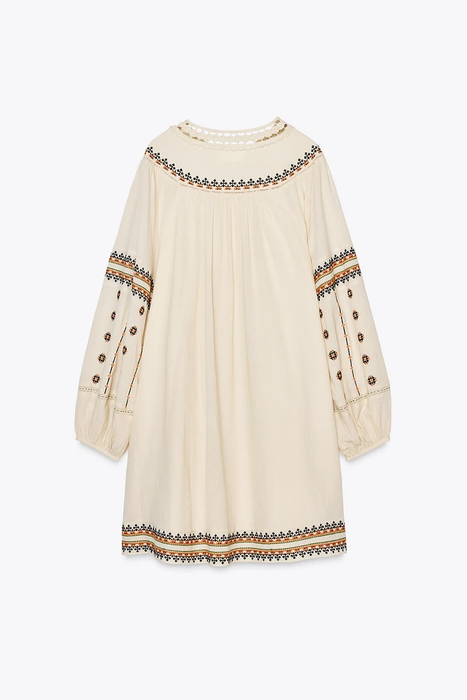 EMBROIDERED DRESS ZW COLLECTION