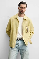 CONTRASTING STRIPED SHIRT