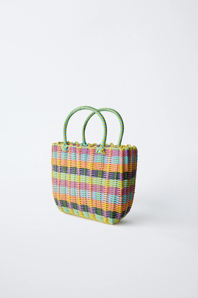 PANIER MULTICOLORE