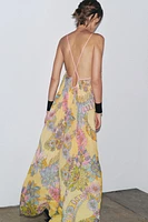 FLORAL PRINT DRESS ZW COLLECTION