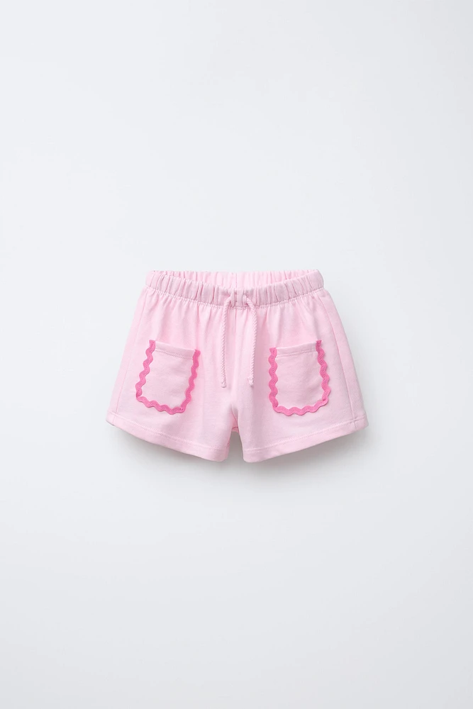 WAVY POCKET SHORTS CASA LAWA © X ZARA KIDS