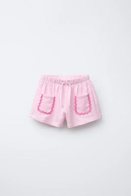 WAVY POCKET SHORTS CASA LAWA © X ZARA KIDS