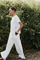 EMBROIDERED T-SHIRT