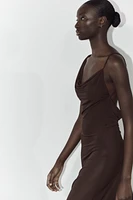 LONG ASYMMETRICAL DRESS