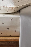 CHILDREN’S FITTED SHEET WITH DUCKLING PRINT