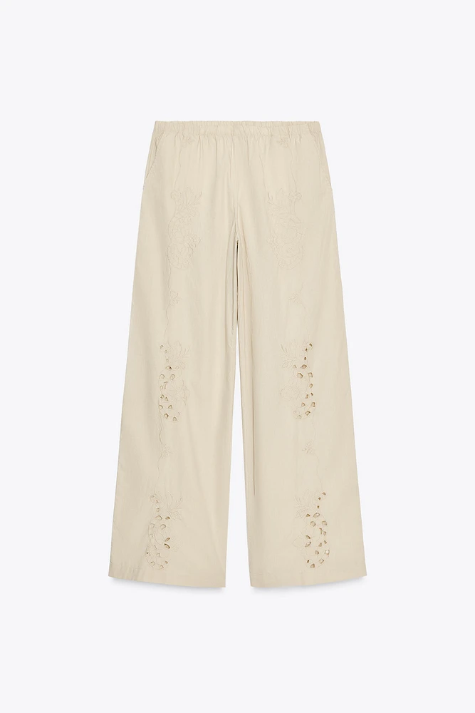 PANTALON PYJAMA BRODÉ