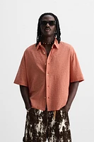 SEERSUCKER PLAID SHIRT