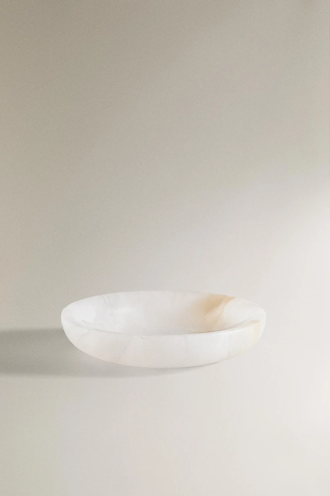 ALABASTER BATHROOM SOAP DISH