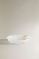 ALABASTER BATHROOM SOAP DISH