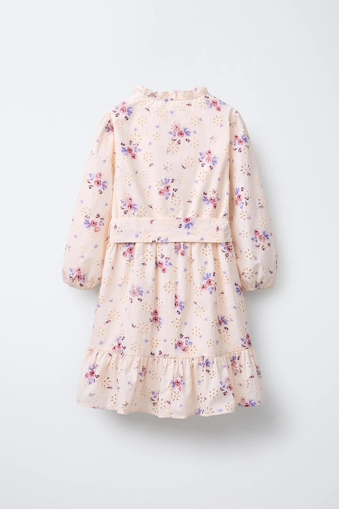 ROBE À FLEURS SCHIFFLY